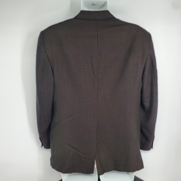 Christian Dior Blazer Monsieur Robinson's California Pure Virgin Wool Brown Coat - Picture 7 of 9